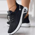 thumbnail image 4 of Vedolay Wide Sneakers for Women Sneakers for Women Casual Comfortable Office Dressy Business Shoes,Black 8, 4 of 5