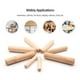 thumbnail image 2 of Labymos 100 piezas de tacos de madera,, 2 of 8