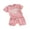 Pink, variant on Bagilaanoe 2pcs Toddler Baby Girl Shorts Set Short Sleeve Letter Embroidery T Shirt Tops Shorts 6M 12M 18M 24M 3T Kids Casual Summer Clothes