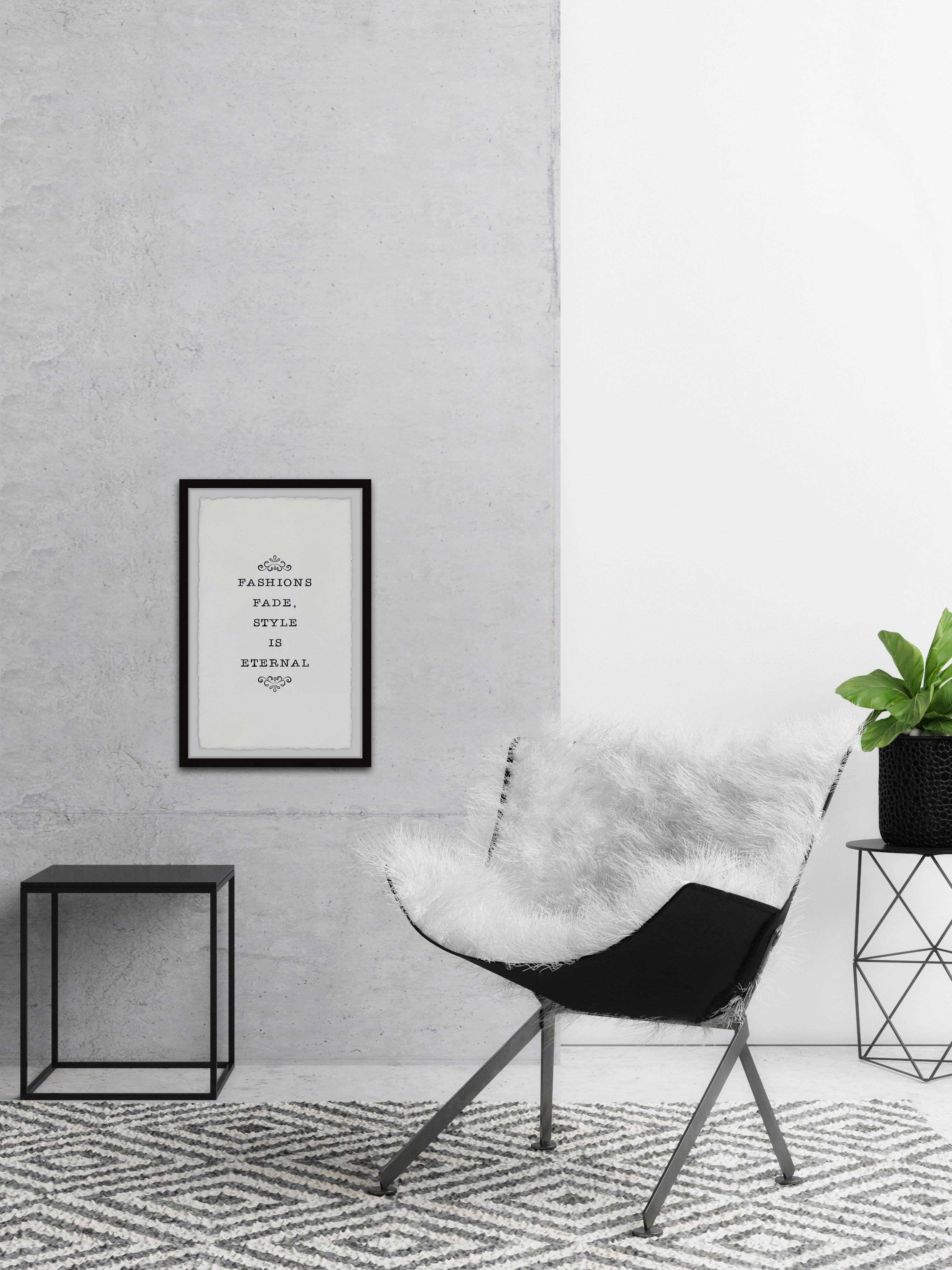 Marmont Hill Style Is Eternal Framed Wall Art