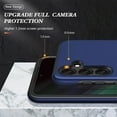 thumbnail image 5 of for Samsung Galaxy S24 Case, Built in Hidden 360° Rotatable Kickstand Magnetic Metal Ring Holder,  Grade Shockproof Protective Phone Cover(Navy), 5 of 14
