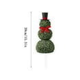 thumbnail image 2 of uhnmki Festive Snowman Sign for Holiday Yard with Sturdy Ground Stake and Outdoor Design, 2 of 4