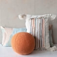 thumbnail image 3 of Creative Co-Op Woven Cotton Slub Lumbar Pillow with Applique, Fringe and Tassels, 3 of 7