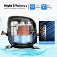 thumbnail image 2 of ROVSUN 9.6 Gal/36L Commercial Beverage Dispenser, 18L X 2 Tanks Cold Drink Commercial Juice Dispenser Stainless Steel with Thermostat Controller for Home Restaurant Bar Party 110V/60HZ, 2 of 16