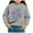 Grey, variant on Zshosam Sweatshirts for Teens Toddler Baby Girl Boy Sweatshirt Long Sleeve Crewneck Pullover Tops Fall Winter Outfits,Grey 6 Years