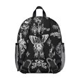 thumbnail image 4 of Map Student Backpack – Gothic Celestial Moon And Star Steampunk Cosmic Lunar Eclipse Solar Astral Dark Mystical Design, 4 of 6