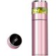 thumbnail image 1 of Botella con infusor de té CHAO Termo para café 450 ml acero inoxidable rosa, 1 of 5