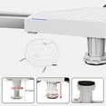 thumbnail image 3 of Support de Machine à Laver, Piédestal de Réfrigérateur pour Machine à Laver, Longueur Réglable, Charge 300Kg Anti-Vibration Anti-Bruit, 3 of 8