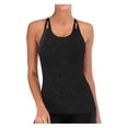 thumbnail image 6 of Sngxgn Women's Camisole Tops V Neck Cami Sleeveless Spaghetti Straps Blouse Casual Racerback Shirt(Black,L), 6 of 7