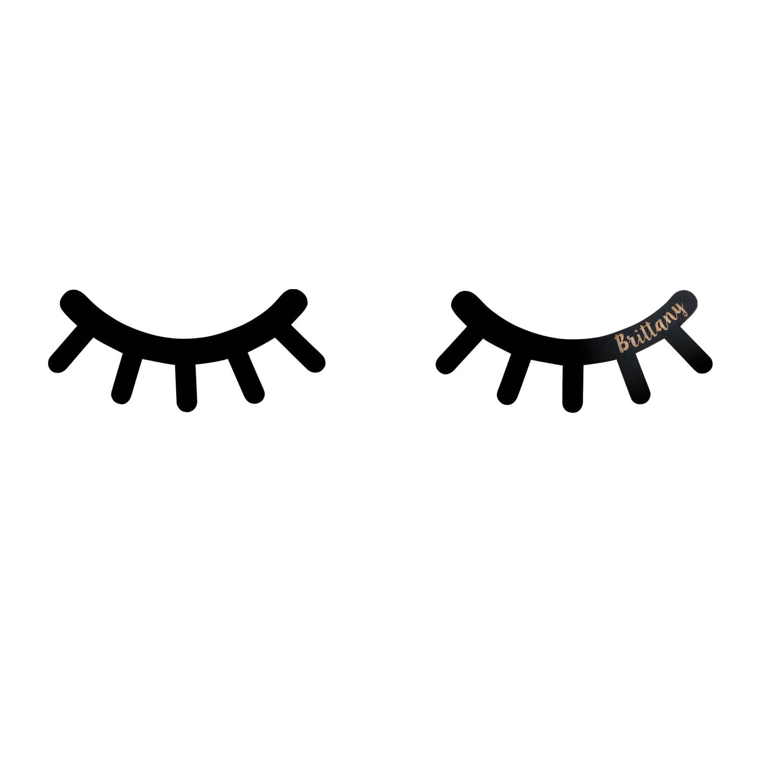 Wood Personalized Eyelashes