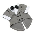 thumbnail image 2 of Accesorio de Disfraz Colco para Mascotas Pajarita de Esmoquin para Perros Gris-L, 2 of 8