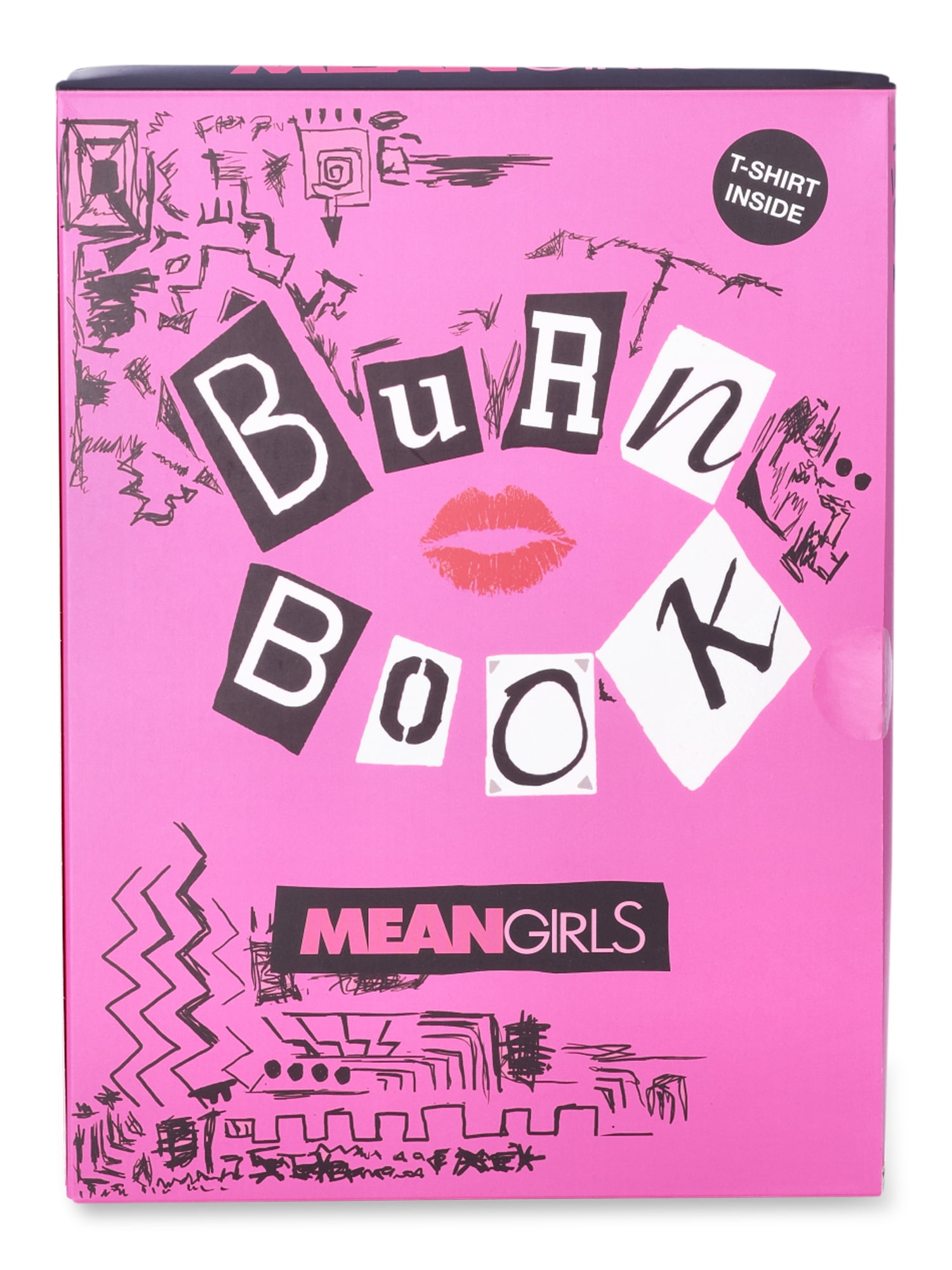 Mean Girls, Mens Apparel Graphic T-Shirt, Sizes XS-3XL, in VHS Box Package (Men's Big & Tall)