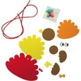 thumbnail image 5 of 4E's Novelty Thanksgiving Necklace Crafts For Kids Bulk – 12 Pack DIY Turkey Necklace Craft for Kids With 4 Styles Great Thanksgiving Favors for Kids, 5 of 8