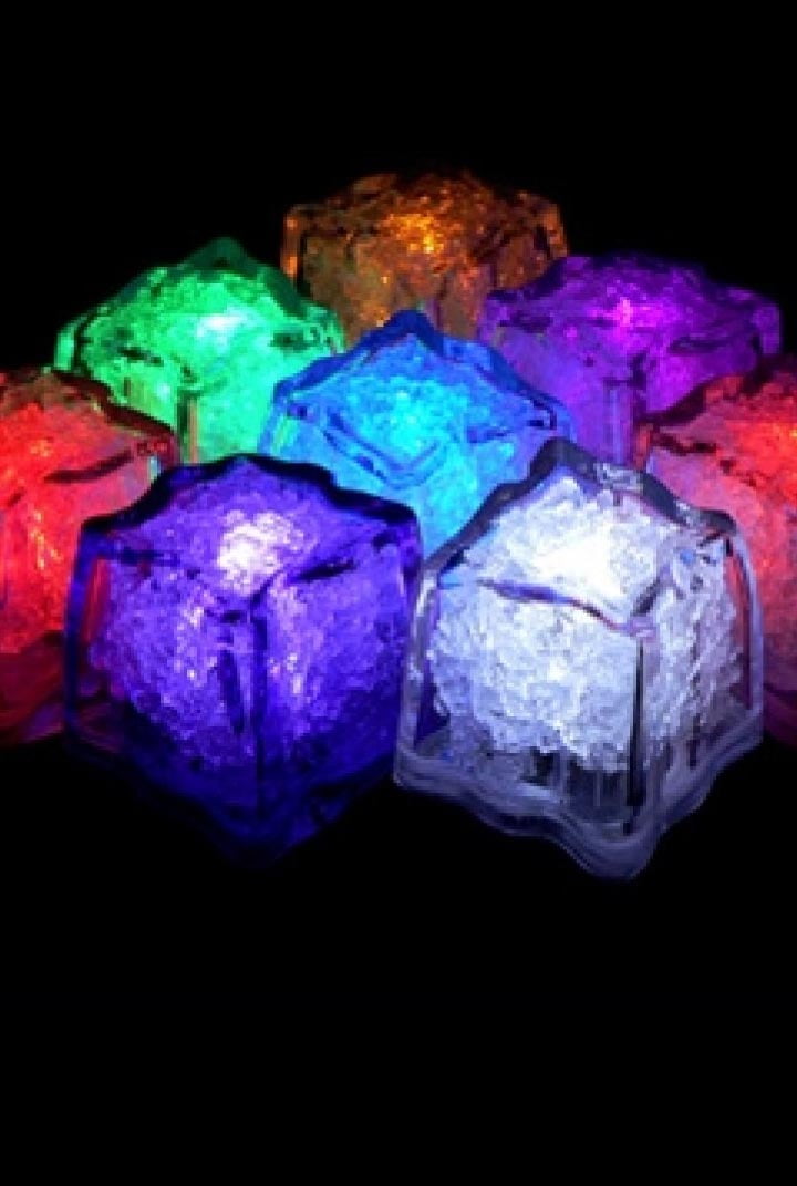 colour changing ice cubes