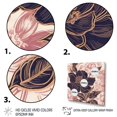 thumbnail image 3 of DESIGN ART Designart "Blue Pink Peonies Emotions" Floral Peony Wall Art Prints 30 in. wide x 30 in. high, 3 of 5
