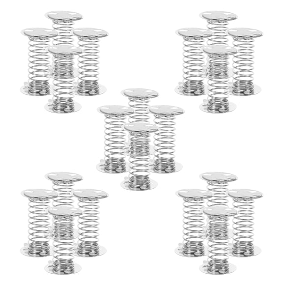 Zehuanyu 20pcs Metal Spring Base Spring Crafts Spiral Wobble Spring Action Figure Toy Base Stand For Crafts Diy Supplies