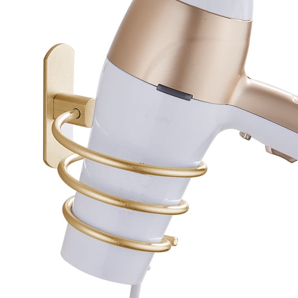 Soporte para secador de pelo JS Gold - Sin perforaciones Xemadio 2034965-2