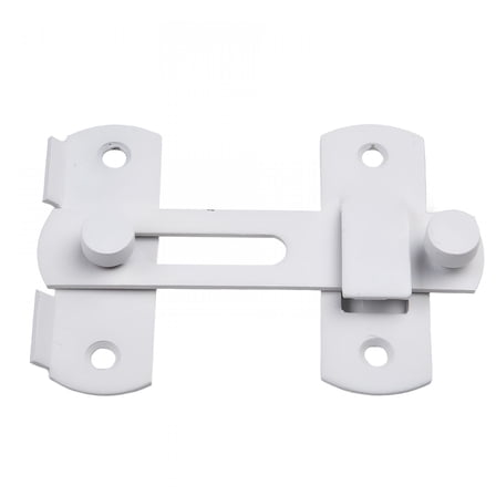 TALENO Door Lock Stainless Steel Hasp Latch Lock For Home And Hotel Security Home Latch L-White