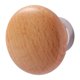 thumbnail image 1 of Gancho de pared de madera resistente, multiusos, moderno, para un solo abrigo, para colgar en la pared Haya, 1 of 9
