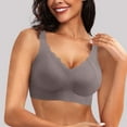 thumbnail image 2 of Vividxx Bras For Women Seamless Bras No Underwire Scalloped Push Up Bras Soft Wireless Comfort Bralettes Full Coverage Everyday Bra Comfort Underwear, 2 of 6