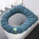 thumbnail image 2 of Alfombrilla de baño suave para el asiento del inodoro, elástica, fácil de colocar, con funda acolchada, cómoda y lavable., 2 of 3