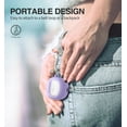 thumbnail image 6 of Suritch Protective Case for Bose QuietComfort Earbuds II 2022/QuietComfort Ultra 2023, with Carabiner, Purple, 6 of 6