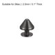 thumbnail image 4 of Remaches de Tornillo de 9x6mm para Cuero, Studs Sólidos Negros, 50 Conjuntos, 4 of 5