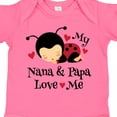 thumbnail image 4 of Inktastic Nana and Papa Love Me Baby Boys or Girls Baby Bodysuit, 4 of 5