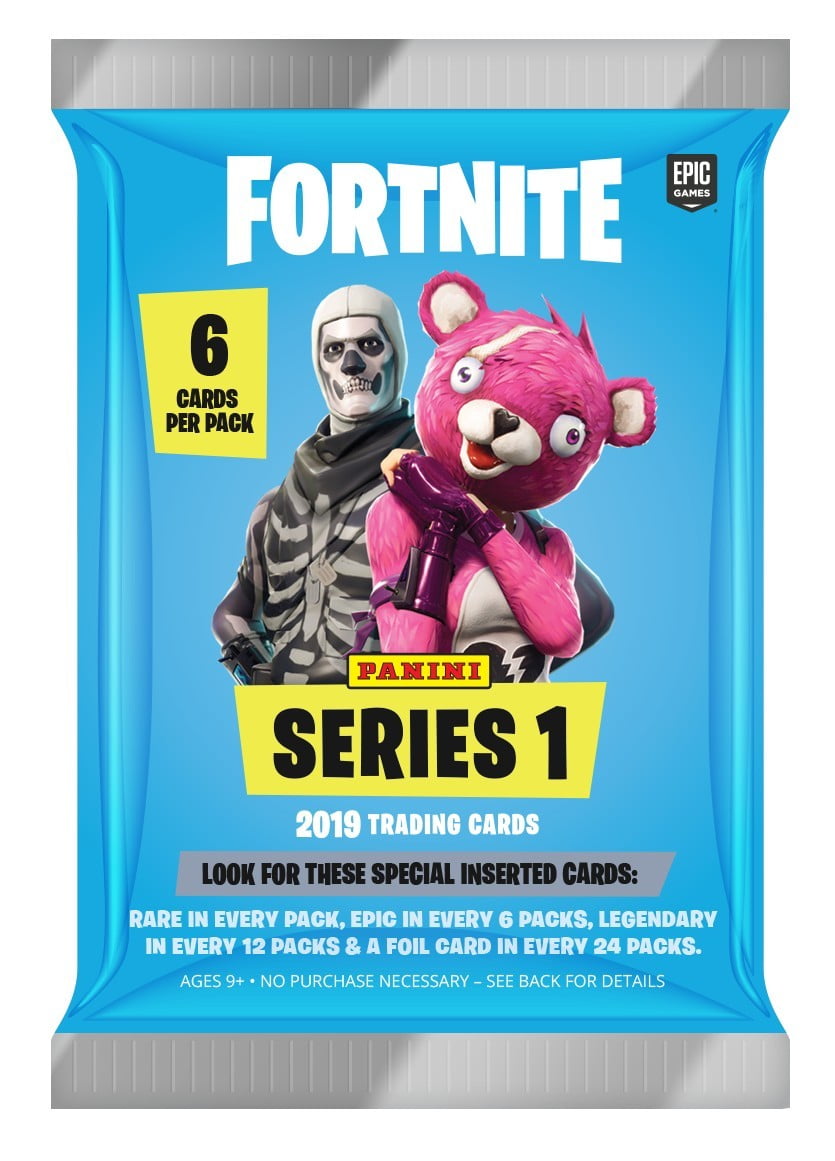 19 Panini Fortnite Series 1 Trading Cards Gravity Feed Box 36 Packs Walmart Com Walmart Com