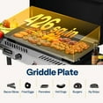 thumbnail image 4 of SPECSTAR 2 Burner Outdoor Propane Griddle Station for Camping, 30,000 BTU with 2 Side-shelf and Hard Cover, 4 of 8