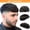 16cm*18cm, variant on Men's Short Hair Replacement Wig - Breathable Real Hair Block for Mediterranean Baldness - White Hair Cover