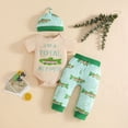 thumbnail image 2 of mgoYE Newborn Photography Outfits Boy Cute Newborn Unisex Baby Cotton Long Sleeve Onesie Coming Home Outfits,Soft Romper Size 12-18 Months, 2 of 8