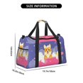 thumbnail image 3 of Rocae Dog Washes in a Bath Print Hand Travel Bag Travel Duffel Bag and Fitness Bag, Women's Waterproof Weekend Tote, Men's Travel and Fitness Essentials, 3 of 7