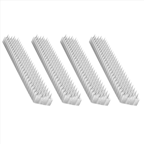 40X Spikes Repeller Cat Plastic Bird Repellent Anti Pigeon Anti-Bird Squirrel Garden Fences Control Transparent Spikes,40 x Spikes Repeller,Transparent