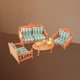 thumbnail image 3 of Mesa de comedor Hugo Madera 1:12 Accesorios de Madera Muebles en Miniatura, 3 of 7