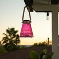 thumbnail image 6 of Alpine Corporation Indoor/Outdoor Solar Pink LED Wasp Trap Lights, Set of 2, 6 of 15