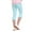 Z-250610-1-Light Blue, variant on SNKSDGM Toddler Girl Pants 5T Pack Girls Athletic Shorts Capri Leggings Kids Running Pants Shorts Workout Tights Cropped Pants Shorts Pants 6-7 Years