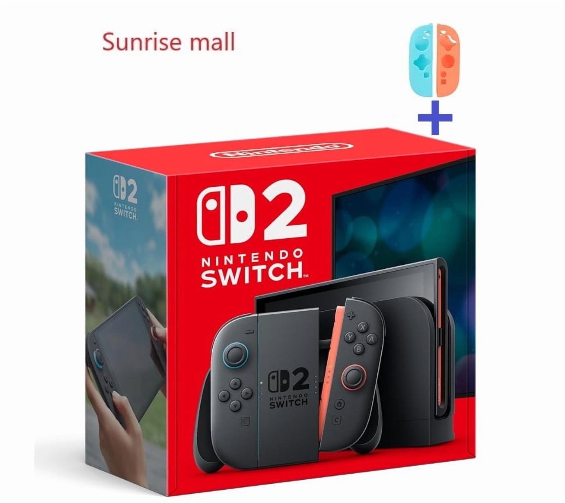2025 Newest Nintendo Switch™ 2 Console with PTECH Controller Cover Skin
