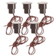 thumbnail image 2 of 5pcs plastic Recessed Magnetic Door Window Contacts Alarm Reed Switch (Black), 2 of 8