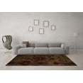 thumbnail image 3 of Ahgly Company Indoor Square Persian Orange Bohemian Area Rugs, 3' Square, 3 of 4
