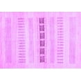 thumbnail image 1 of Ahgly Company Indoor Rectangle Solid Purple Modern Area Rugs, 3' x 5', 1 of 4