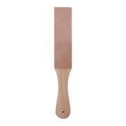Herwey Outil pour affûter le cuir, manche en bois Artisanat du cuir polonais affûtage affûteur Taille-crayon fait à la main pour couteaux de rasoir, affûtage du cuir