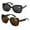 1 Black 1 Tortoise, variant on 2 Pairs Women Bifocal Sunglasses Rhinestones Outdoor UV Protection Reading Glasses Butterfly Elegance 106 +3.00