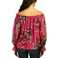 thumbnail image 2 of Trina Turk womens  Indore Silk-Blend Top, s, 2 of 3