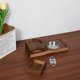 thumbnail image 4 of Cenicero para cigarros Posavasos Bandeja de vidrio para whisky y bandeja de ceniza de madera con cortador de cigarros, incluye cajón y ranura para cigarros Ceniceros para el hogar y la ofici, 4 of 5