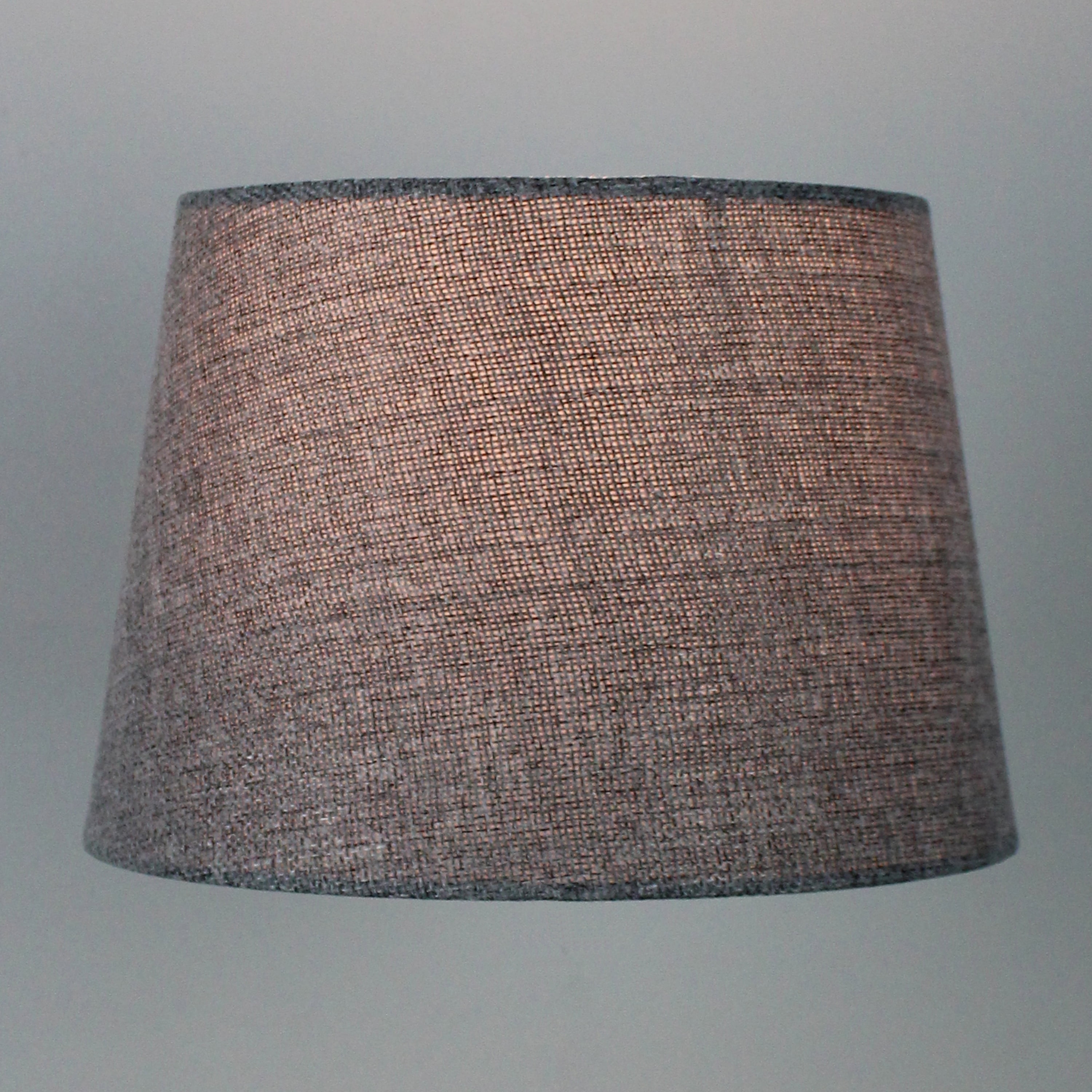 (2 pack) Better Homes & Gardens Grey Tweed Accent Lamp Shade