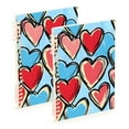thumbnail image 3 of joogoo Spiral Journal Notebook Hearts College Ruled Notebooks 8.3" x 5.7" 1 PC, 3 of 8