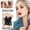 L, variant on 25 Piece Double Ended Makeup Brush Set with Eyeshadow Sponge Applicator Beauty Tool Kit