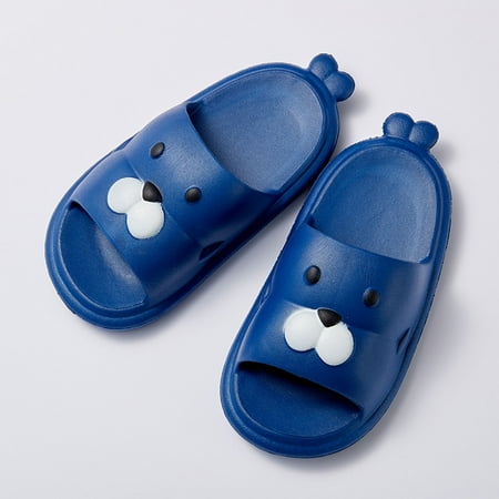 

QISIWOLE Toddler Baby Sandals Cartoon Seal Soft And Non-Slip Kids Home Slipper Children s Shose clearance under $10