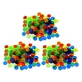 thumbnail image 1 of 3x Contadores de colores transparentes de 100 piezas, contadores de fichas de bingo, marcadores de plástico Multicolor Macarena Fichas de juego de bingo, 1 of 8